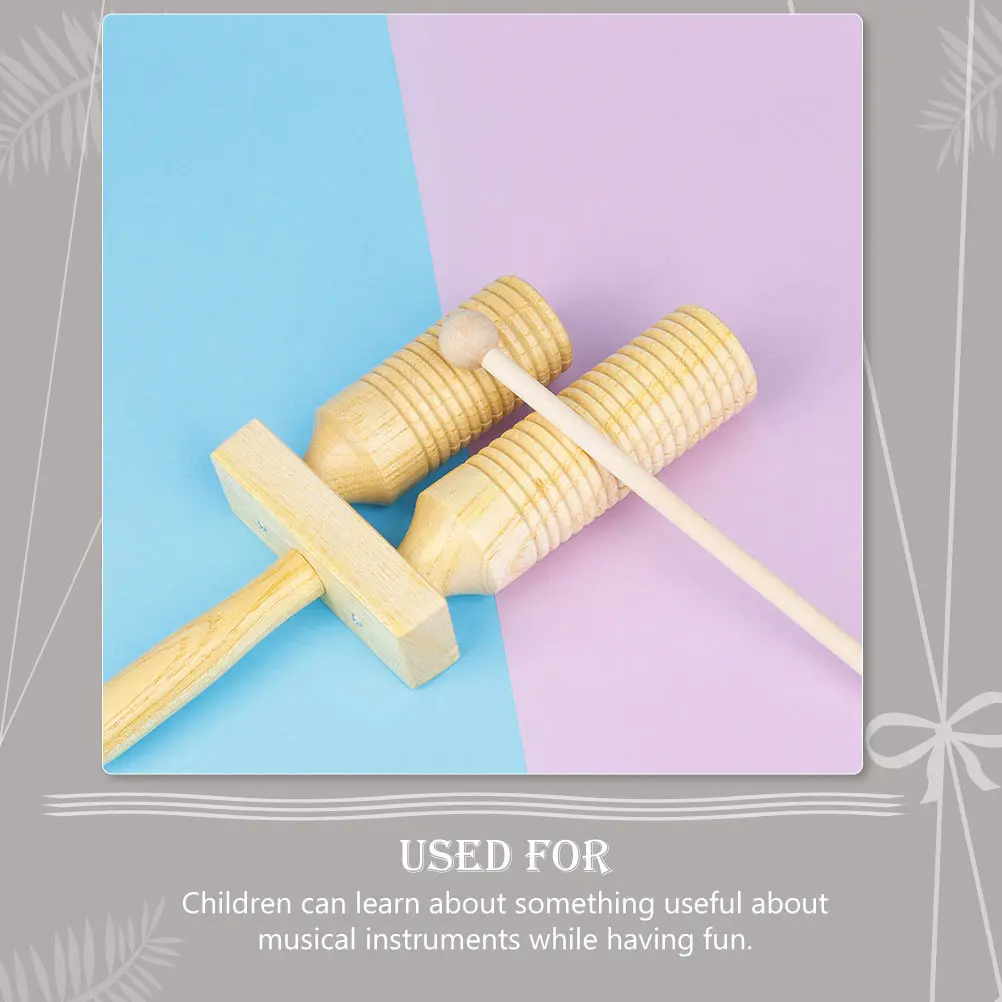 

Clapper Fine Workmanship Percussion Instruments Wooden Playthings Kids Musical Toy Education Children Educational Rhythm Toys