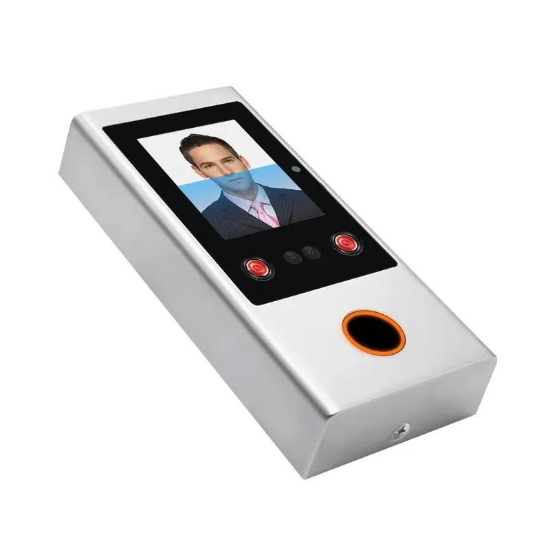 Biometrische gezichtsherkenning tijdregistratie terminal WiFi gezichtsherkenning tijdregistratieklok personeelsvingerafdrukregistratie machinebesturing