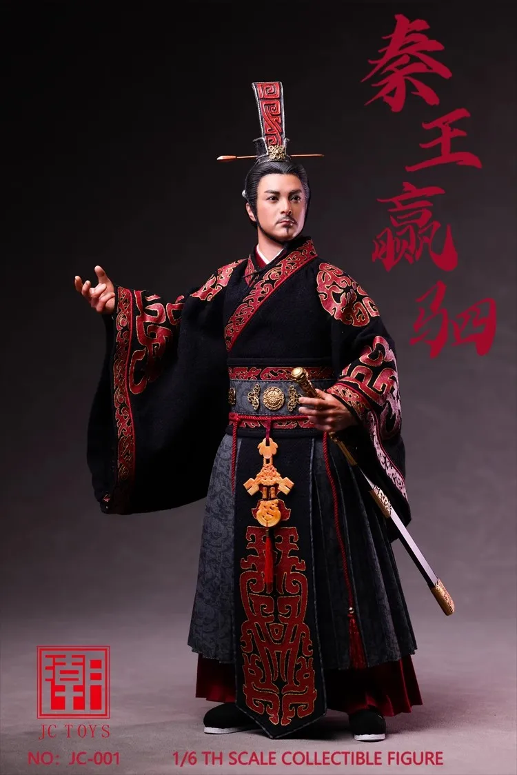 JIANGCHAO JC-001 1/6 soldado Qin King Ying Si conjunto completo 12 ''figura de acción muñeca modelo juguete en Stock