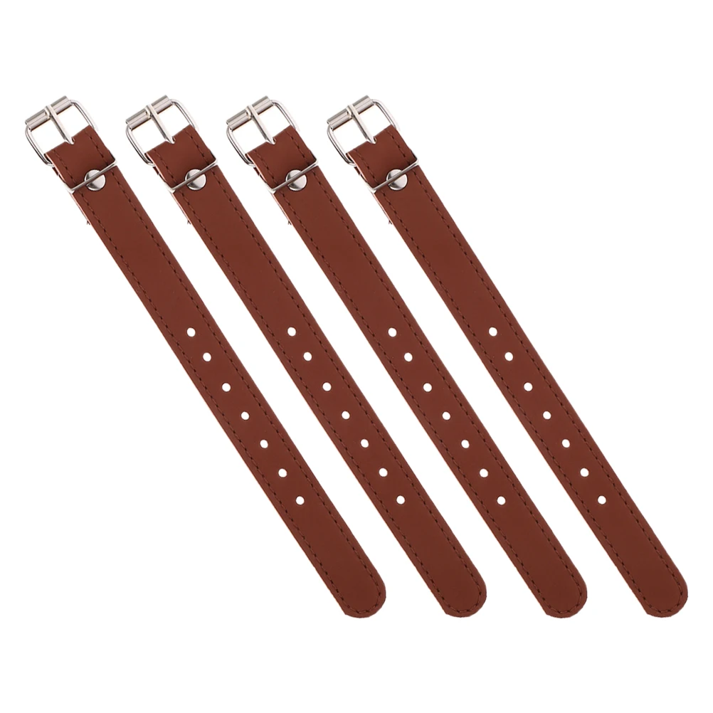 

4pcs Bike Basket Accessories Faux Straps Kids Bicycles Cycling Decor Adult Tricycle Safe Installation Stable Functional