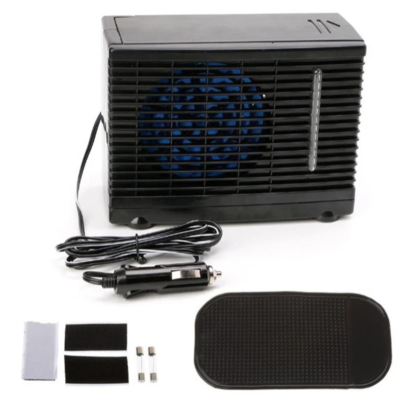 

Portable 12V 60W Car Air Conditioner Cooling Fan Water Ice Evaporative Car Air Condition for Personal Space Cooler Fan