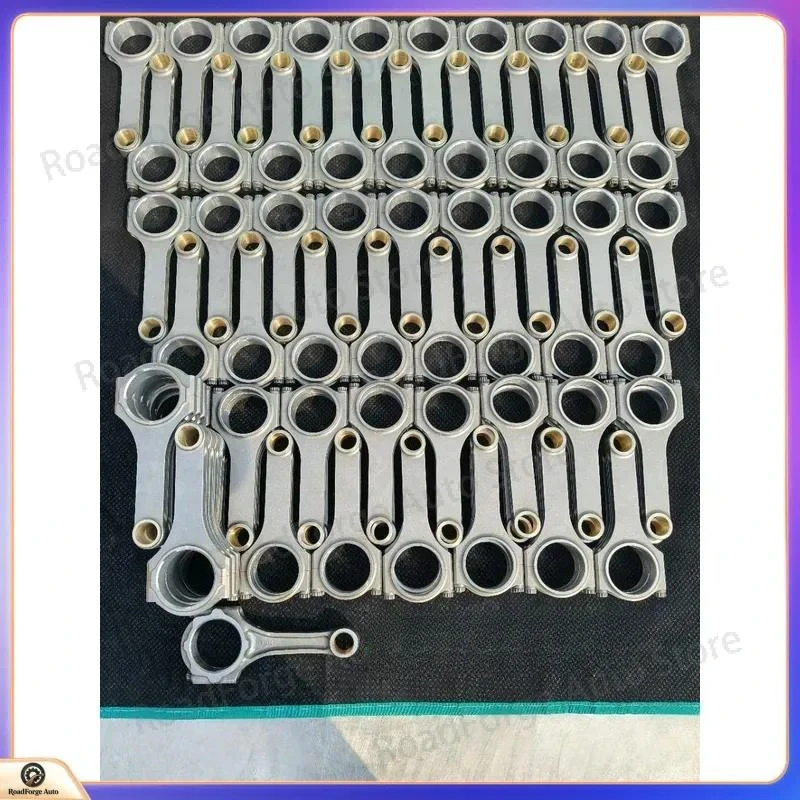 2JZ forged connecting rod, 4340 material, support thousand horses, high-quality forging process, factory wholesale