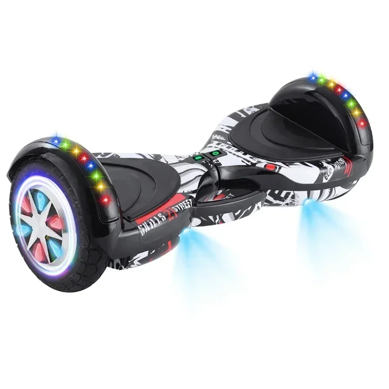 8 inch 36V 250W motor Led Lights self balance Scooter Hover Board self-balancing wheel electric scooters with Music Speakers