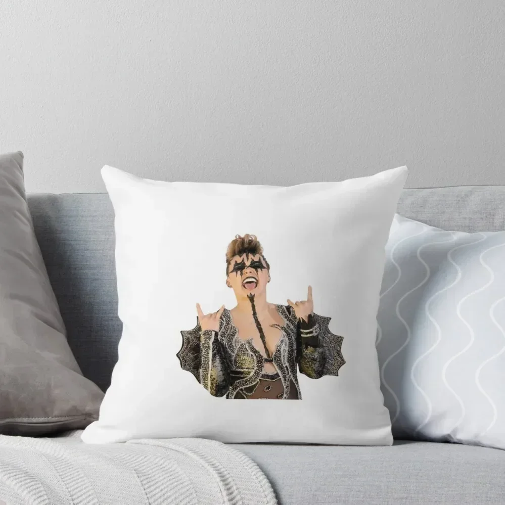 Jojo Siwa Black Costume Karma Rebrand Throw Pillow Pillow Case Cushion Cover Plaid Sofa pillow