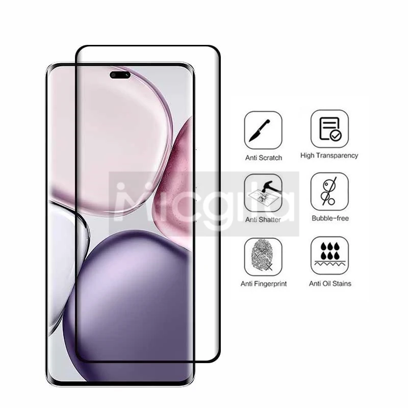 9D Curved Temepred Glass For Honor Magic 7Lite Screen Protector X9C Front film Magic 7 Lite Soft fiber Camera film