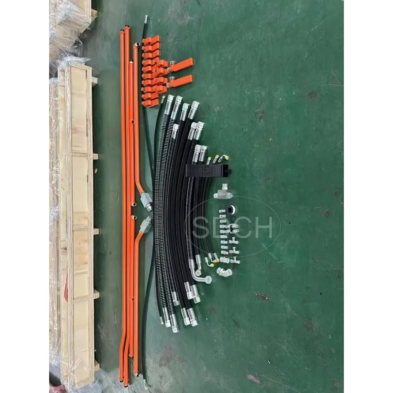 Excavator Aux Pipe Line Hydraulic Rock Breaker Hammer Piping Kits For ZX210-3 ZX210-5G