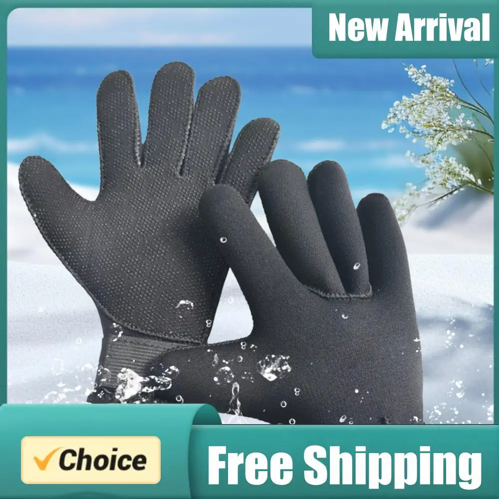 

3mm Neoprene Scuba Diving Gloves Waterproof Wetsuit Water Gloves Keep Warm for Scuba Diving Snorkeling Surfing Spearfishing