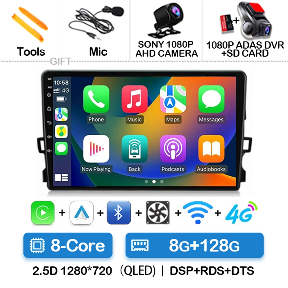 8G-128G CAM DVR