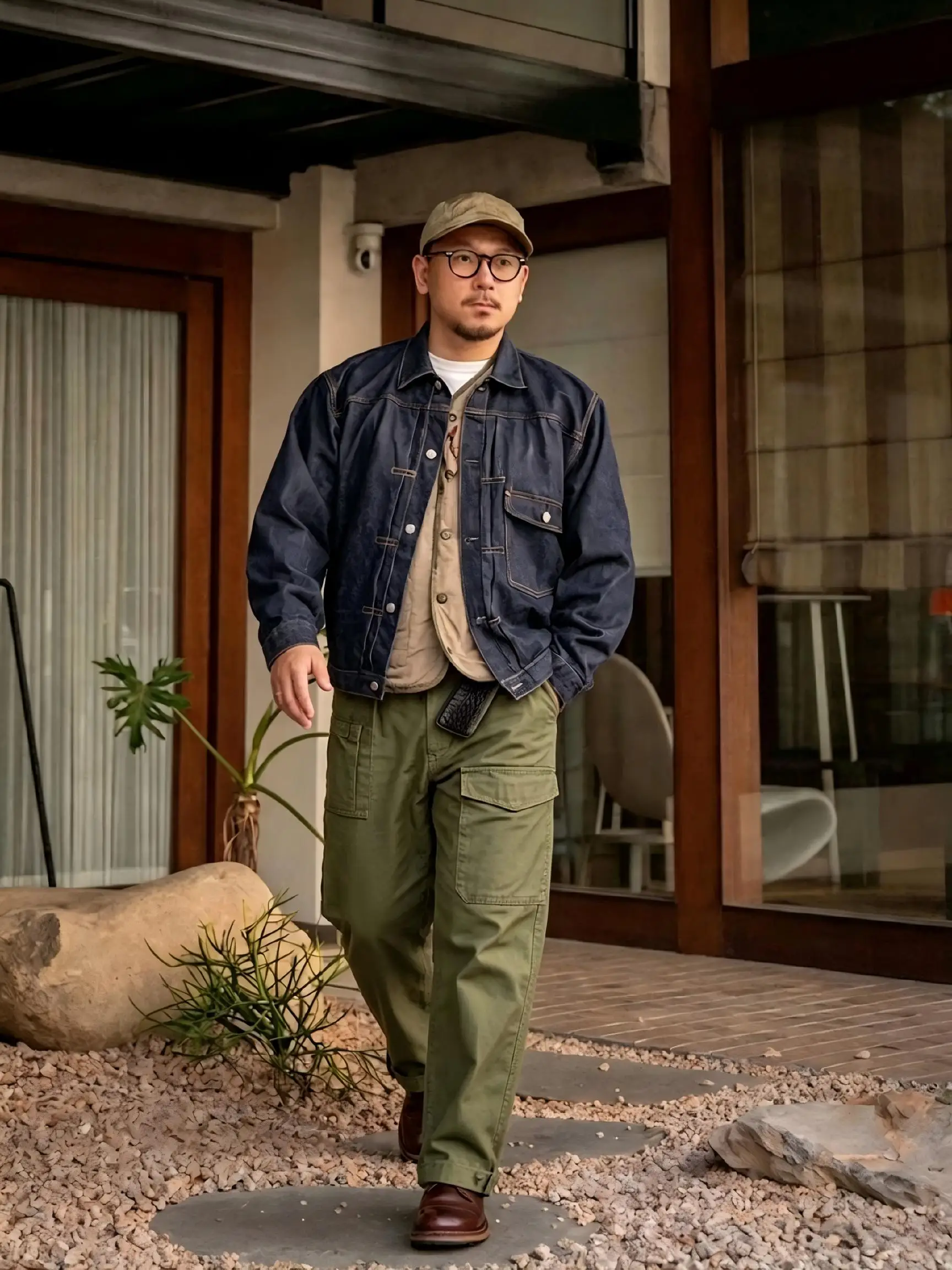 2026 Winter SauceZhan OG107 British Army P37 Fatigue Utility Baker Pants Military Olive Sateen 100% Cotton Cargo Trousers Men