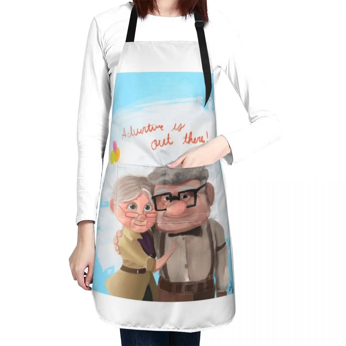 Ellie and Carl Apron chefs Kids Apron