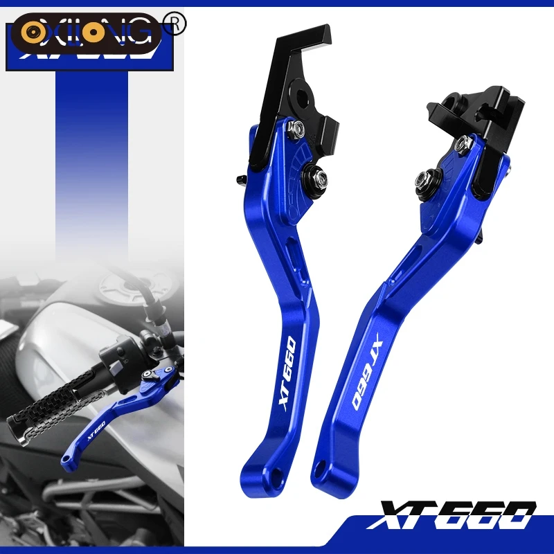 

CNC Motorcycle Short Brake Clutch Levers Accessories Parts For YAMAHA XT660 XT660R XT660X Tenere XT 660 2004-2020 2019 2018 2017