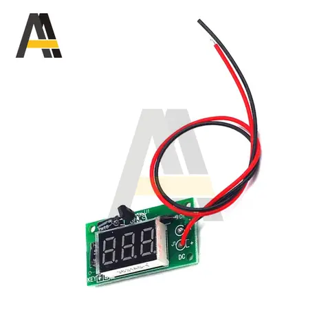 0.36'' 3 Digit Digital Counter Module 7-16V/15-26V Power-ON Count Digital Tube Trigger Counter Module Accumulator Red Color