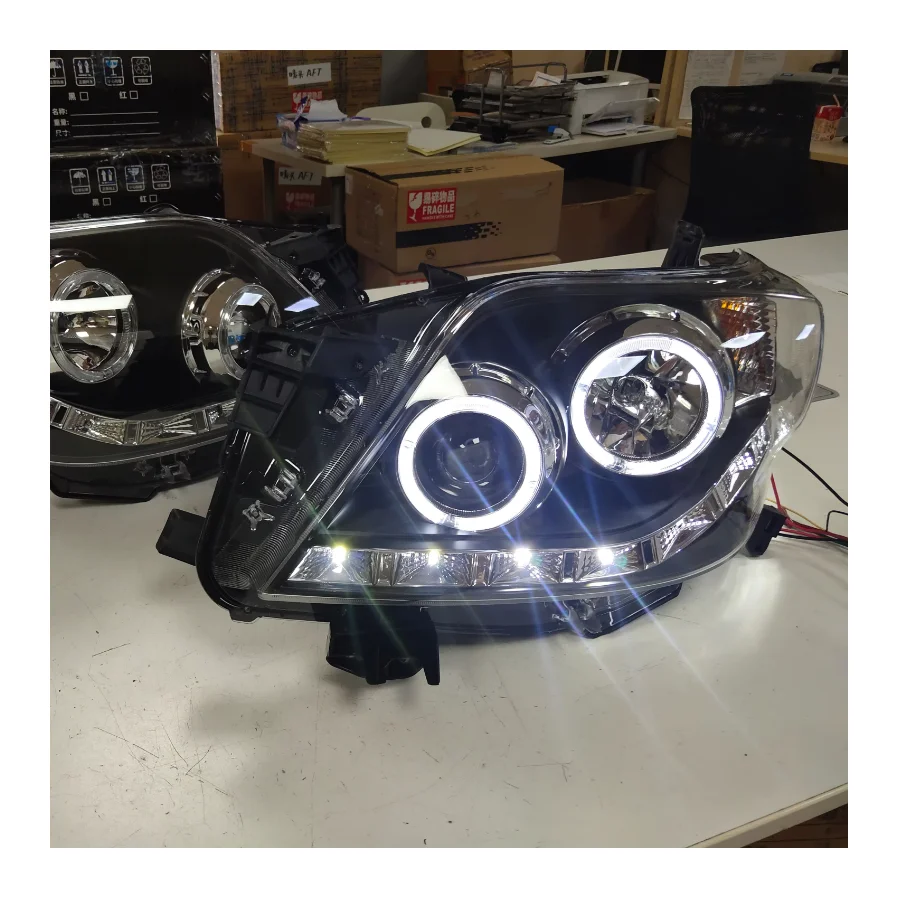

LF for Prado FJ150 LED Angel Eyes Headlights 2010-13 Year for Toyota