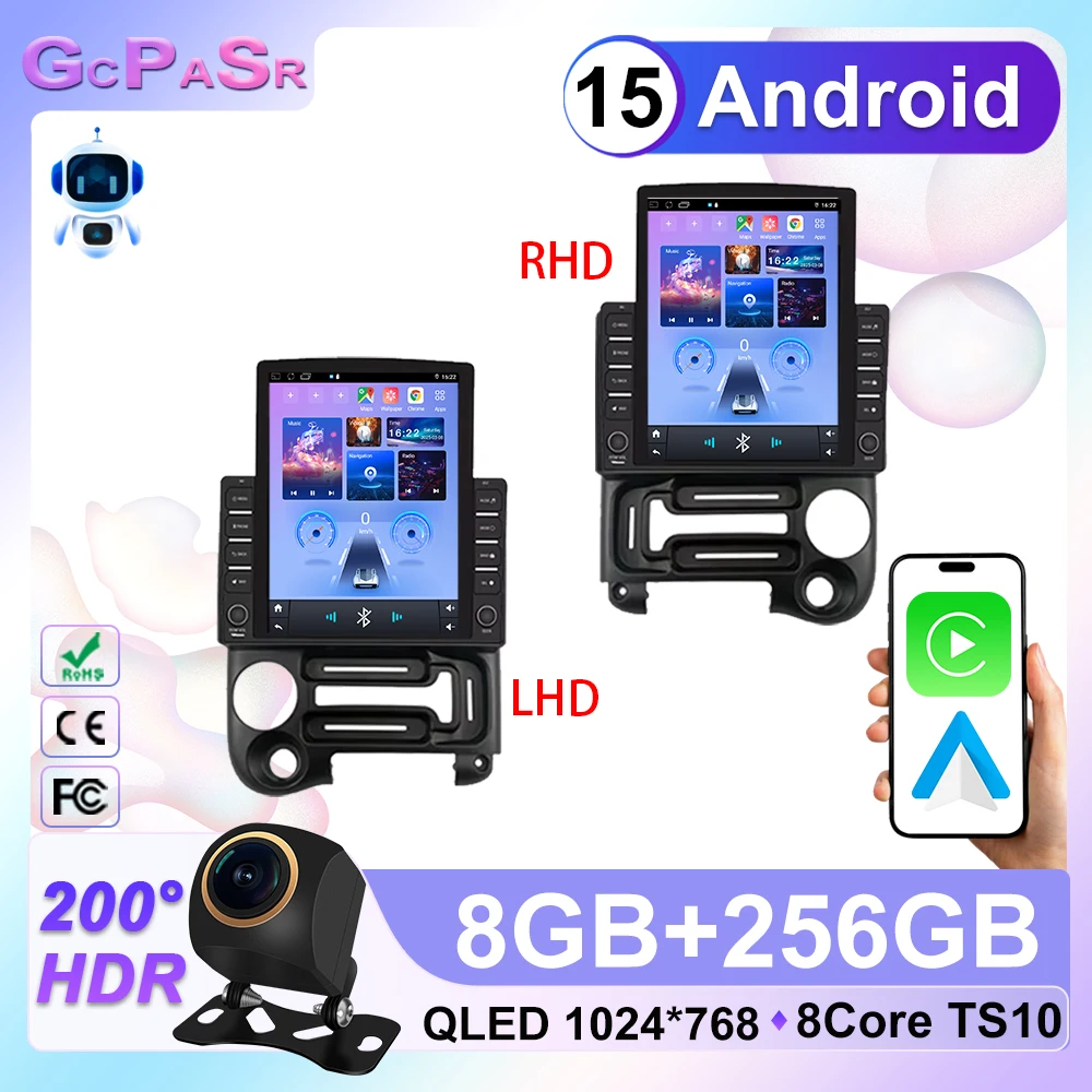 

9.7" For Hyundai Santro Atos Prime 2003-2015 Radio Auto Multimedia Player GPS Navigation Head Unit QLED Screen Android 15 Stereo