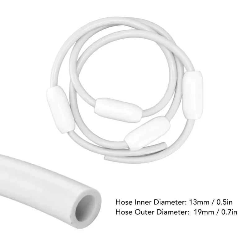 For Polaris 280 380 180 480 PRO for Vac Sweep 380 280 TankTrax 1pcs 10ft D45 Pool Cleaner Feed Hose Replacement Part Accessories