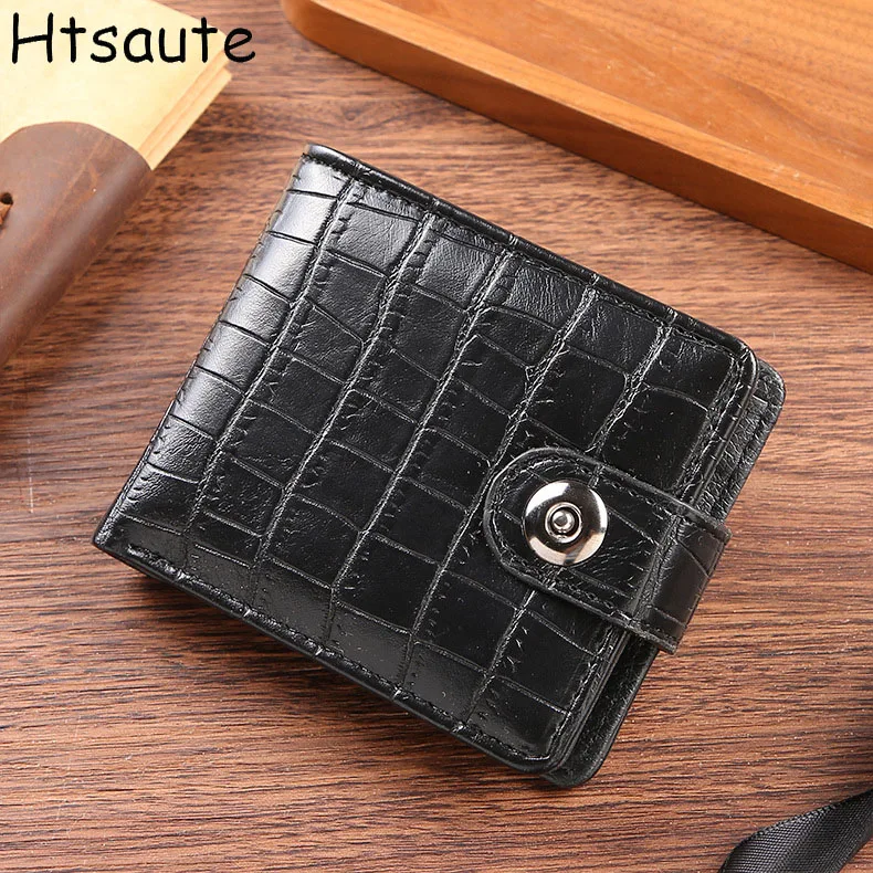 

Small Hasp New Short Men Wallets Slim Card Holder Male Purses Luxury PU Leather Coin Pocket High Quality Small Men's Wallet