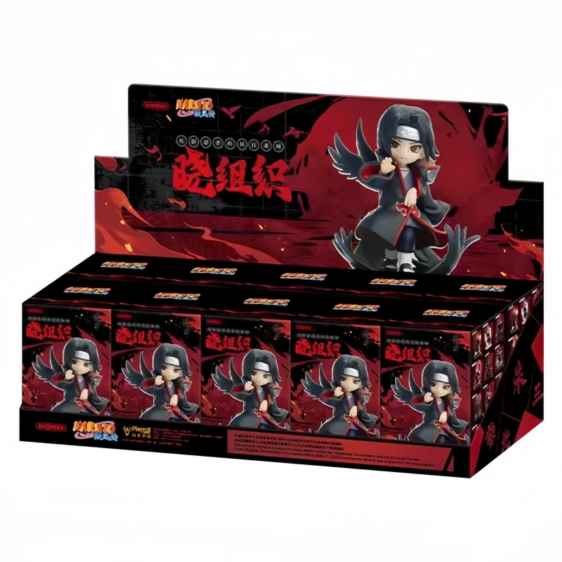 Heetverkochte originele POP MART GONG Naruto Shippuden Battle With Akatsuki thema-figuur blind box verzamelspeelgoed verrassingscadeaus