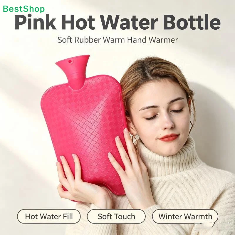 3000ml Large-capacity Hot Water Bottle Injection Water Heating Foot Bed Warm Quilt Pvc Warm Kettle Warm Bed Hot Water Bag