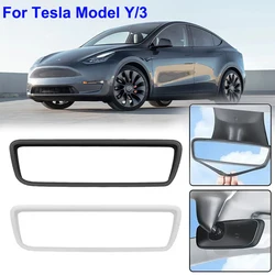 Silicone Car Screen Rearview Mirror Cover For Tesla Model 3 Y Edge Frame Protect Case Prevent Bumping Protective Frame Accessory