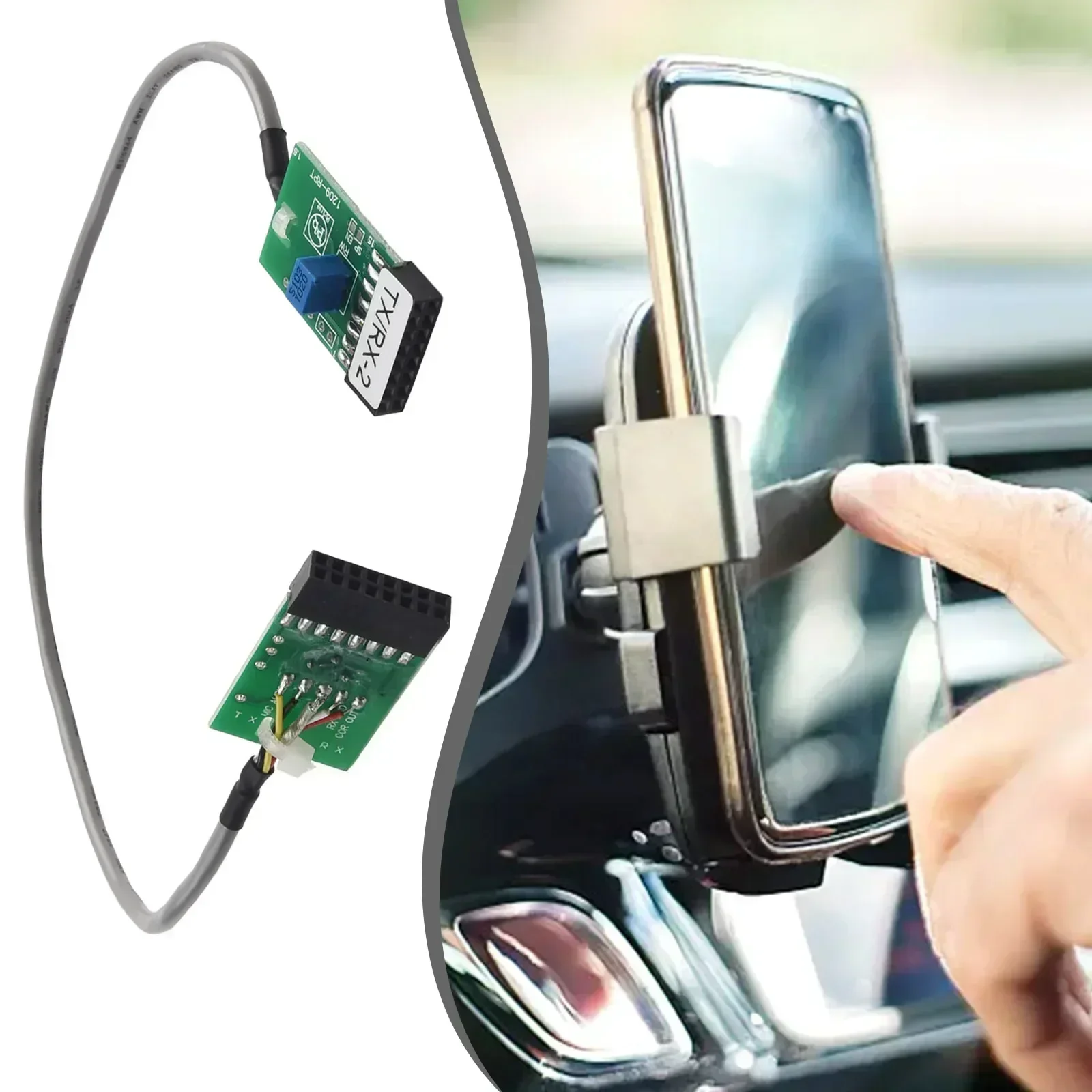 สายอินเทอร์เฟซแบบคู่สำหรับวิทยุ CM300ชุด CM200ทำงานร่วมกับอุปกรณ์เสริม16/20ขาที่ด้านหลัง