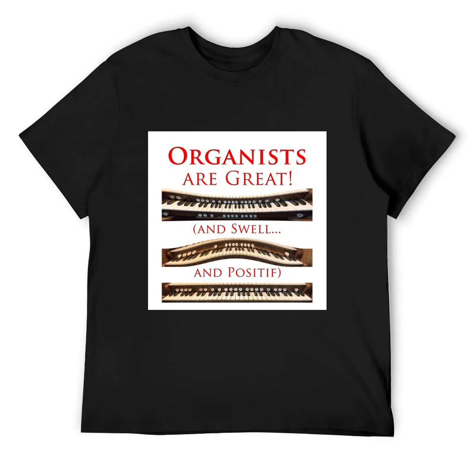 Organists are Great, Swell and Positif T-Shirt baggy shirts kawaii clothes mens clothes