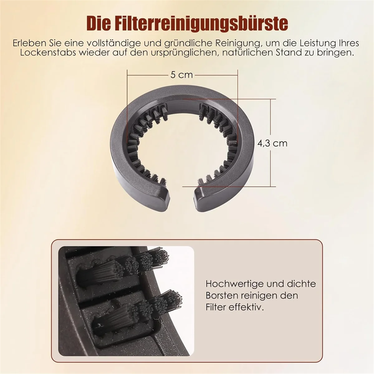 Spazzola per pulizia filtro HOT per Airwrap Styler HS01 HS05, spazzola per filtro per capelli Dyson Spazzola per pulizia polvere 969760 -01