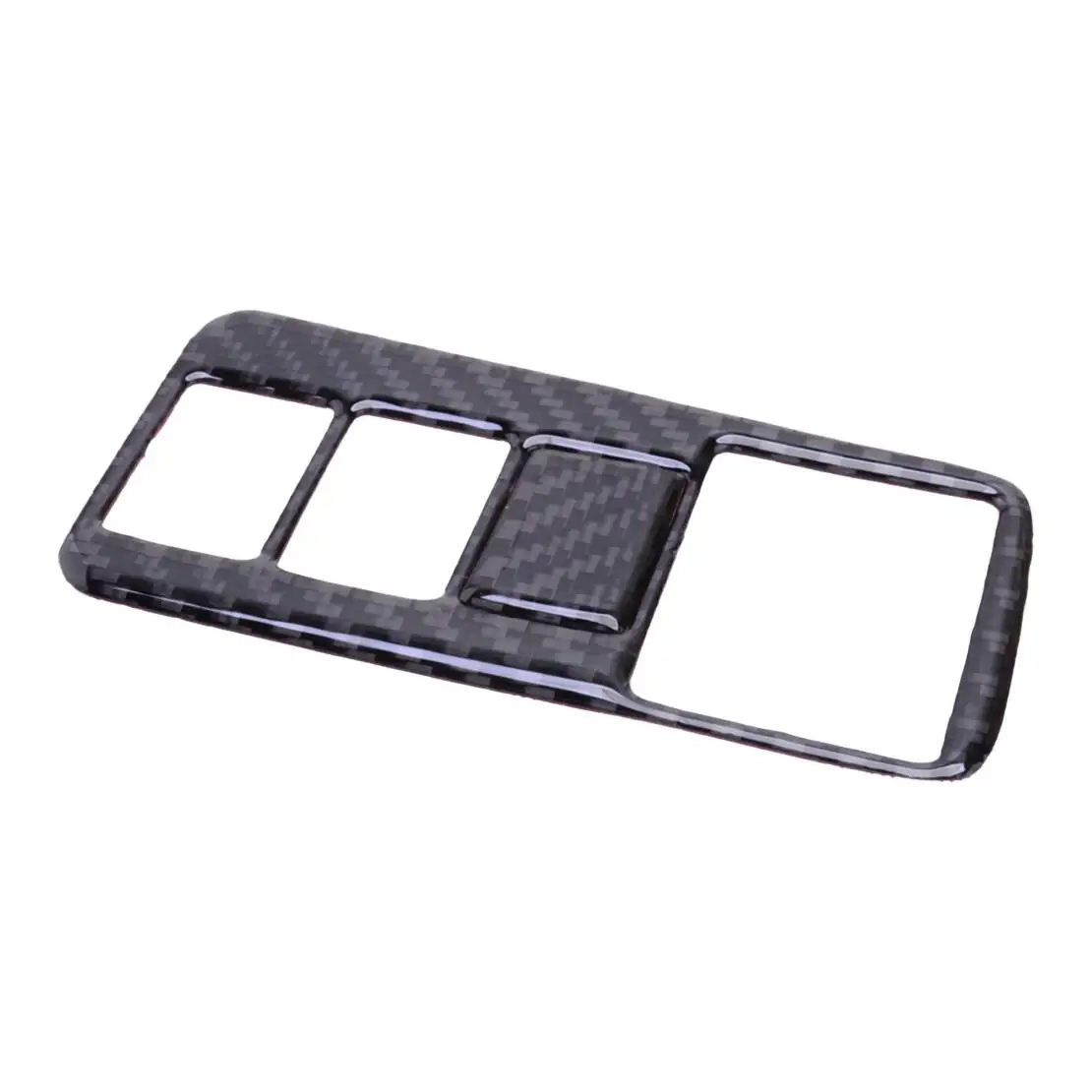 Headlight Switch Panel Cover Trim LHD Fit for Toyota Corolla 2007 2008 2009 2010 2011 2012 2013 Black Carbon Fiber