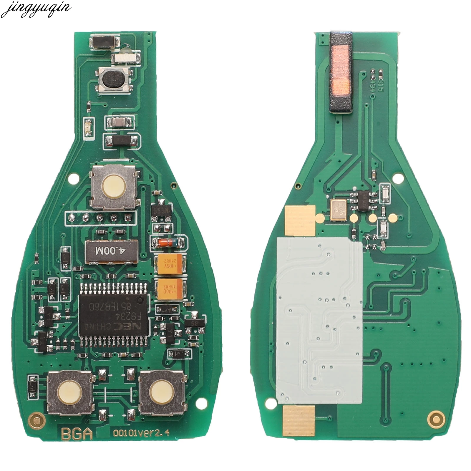 Jingyuqin Smart Auto Schlüssel 315Mhz/433MHz Für Mercedes Benz E S 2 Unterstützt Original NEC BGA Fob 2/3/4 tasten Fernbedienung