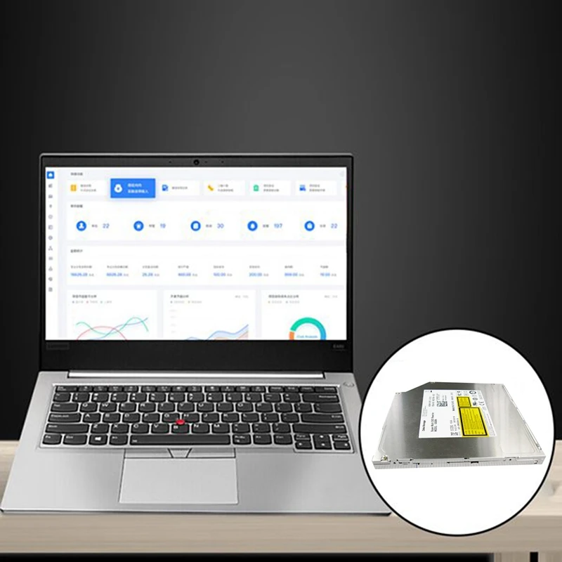 Laptop Built-In DVD Burner untuk HL GS20N GS22N GS30N GS40N 9.5MM Slot ultra-tipis Drive DVD mendukung D9 Burn