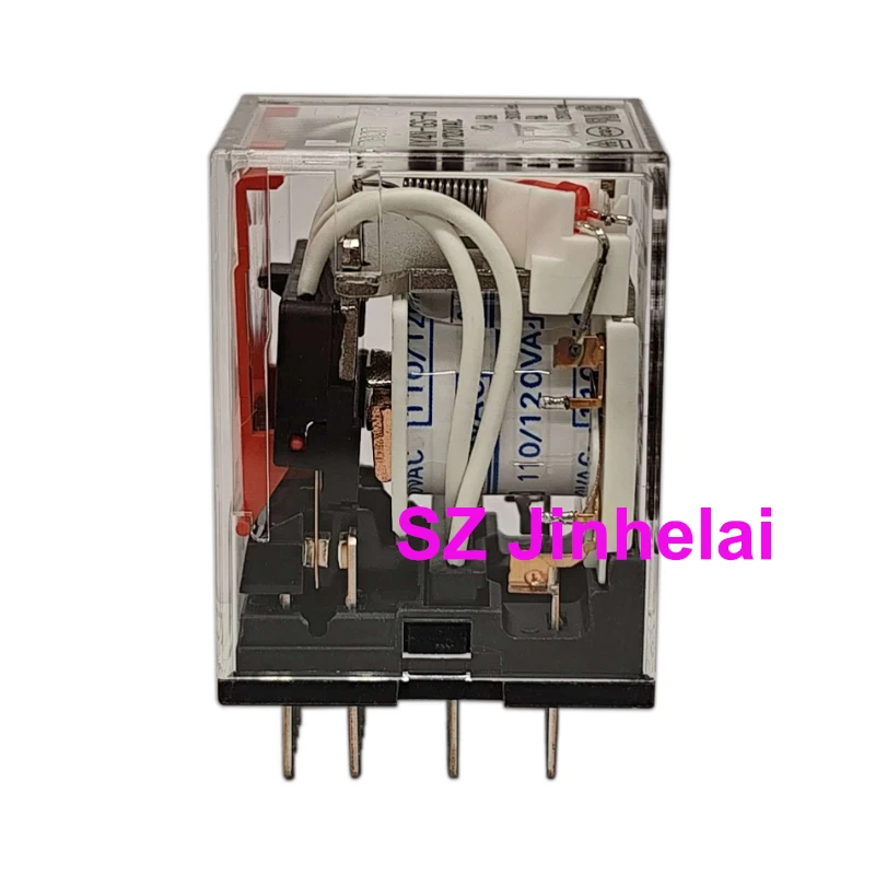 10 قطعة أصيلة الأصلي اومرون 4NO 4NC 14 دبابيس دقيقة مرحلات الطاقة MY4N-GS -R 24VDC 240VAC 12VDC 12VAC 24VAC 110VAC 48VDC 110VDC