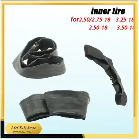 Heavy Duty 18'' Inner Tube for Motocross Motorcycle Dirt Bike Lawn Mowers Snow Tyre  2.50-18  3.25-18  3.50-18  2.50/2.75-18