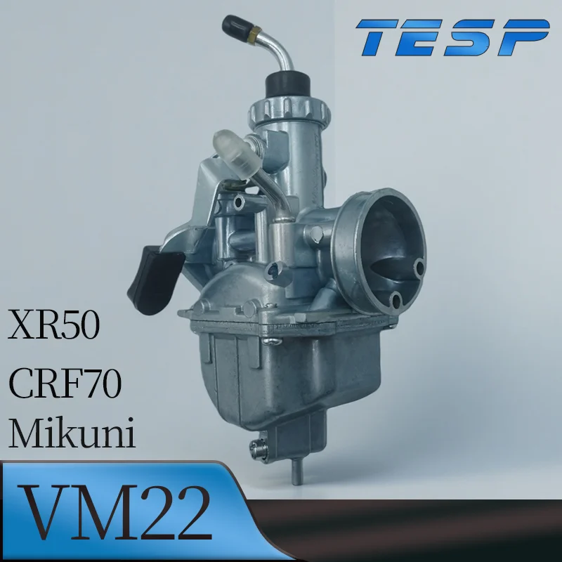26mm-vm22オートバイキャブレター、ミクニvm22-110cc-120cc-125cc-140cc-150ccエンジン-xr50-crf70-ダートピットバイク-atv-クアッド用