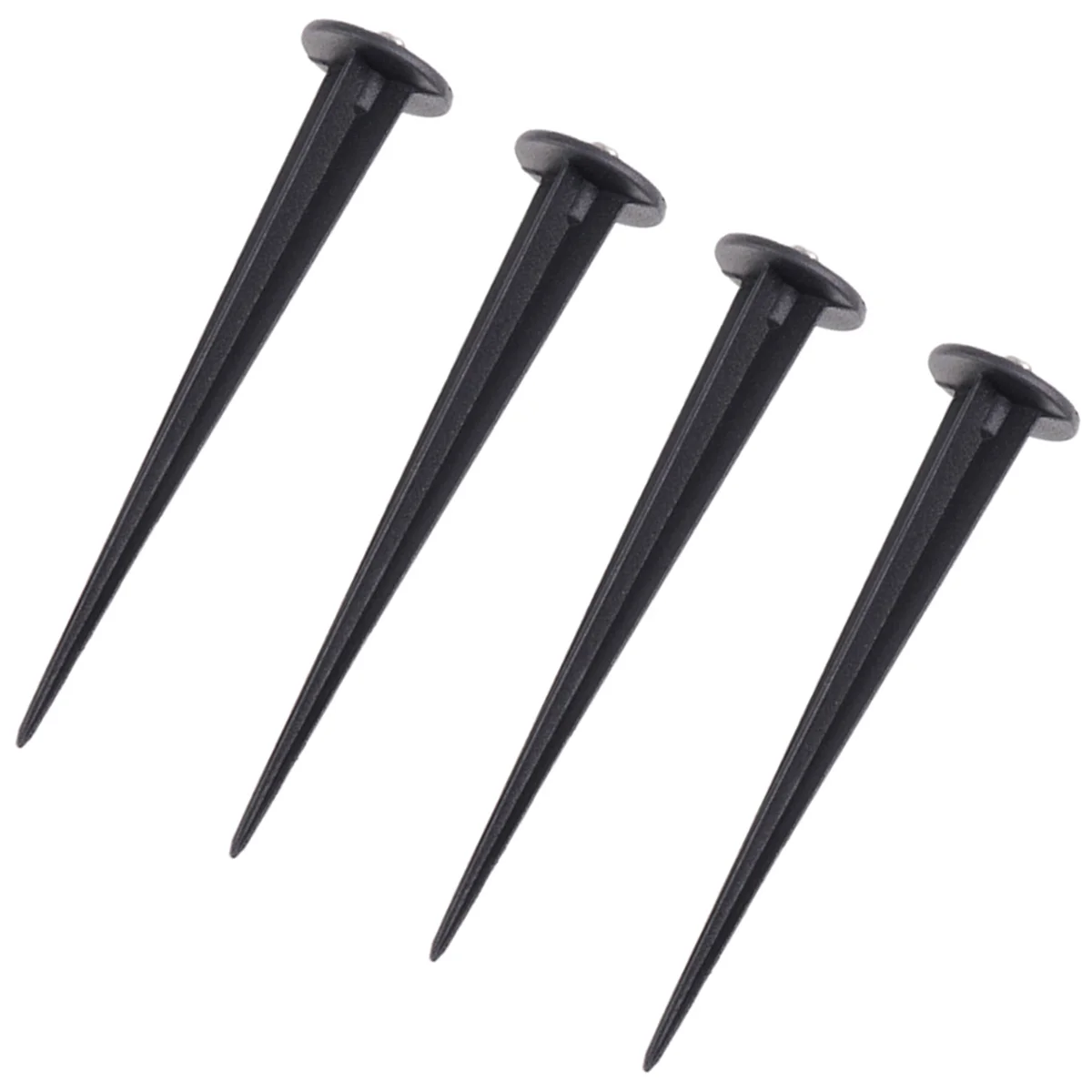 

4 Pcs Replacement Stake Solar Light Lights Outdoor Ground Stakes for Landscape Spike Lawn Lamp