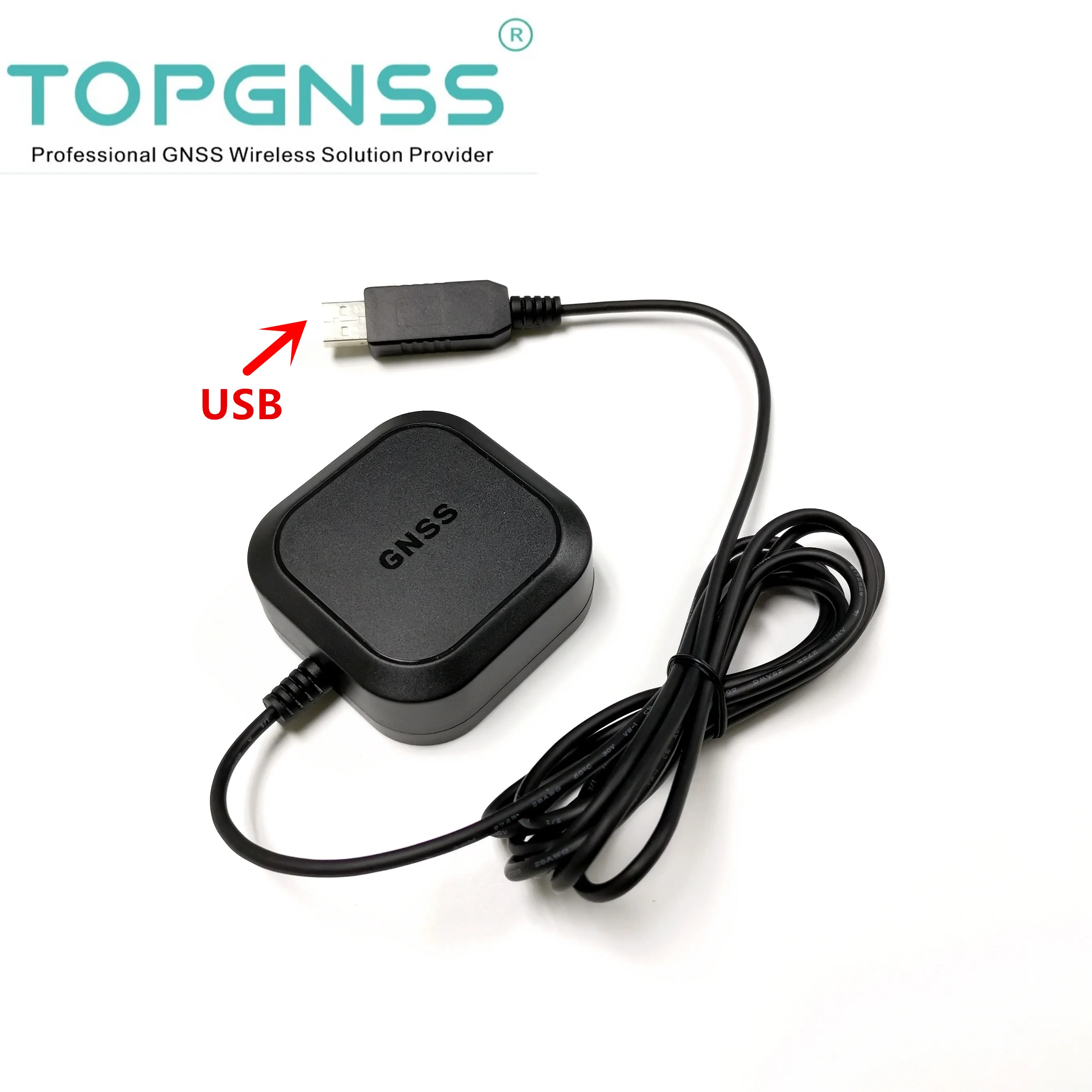 

TOPGNSS USB GPS GNSS RTK RECEIVER Built-in Bluetooth waterproof TOP608BT