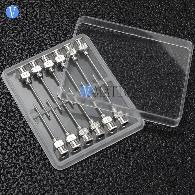 Hoge Kwaliteit 12Pcs 1 Inch 18G Rvs Naald Tips