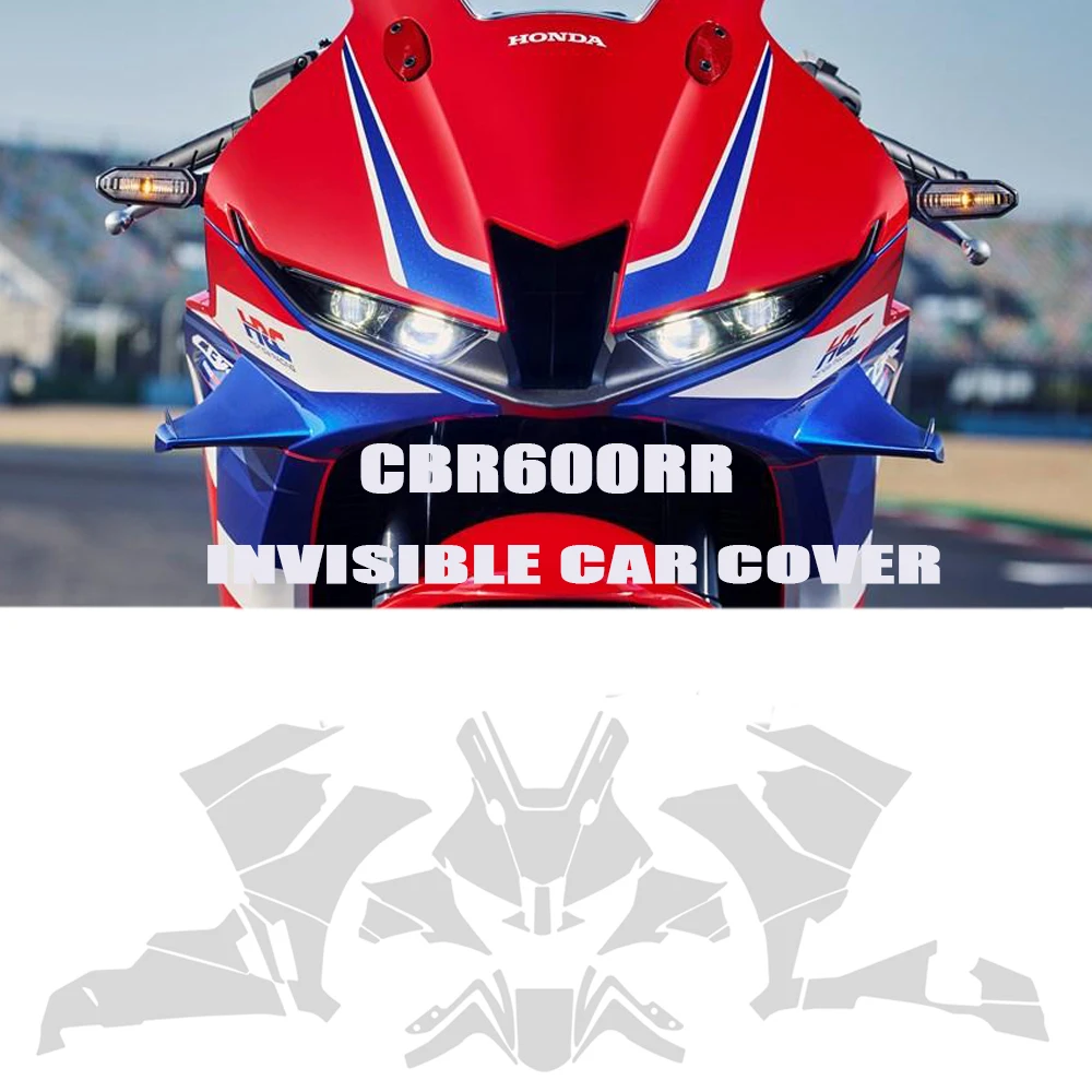 

Для Honda CBR600RR PPF пленки для обтекателя мотоцикла, полная защита от краски, аксессуары против царапин, CBR 600RR, невидимый автомобильный чехол