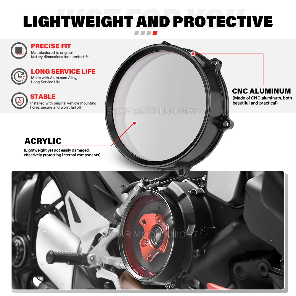 Aluminum Engine Side Protection For Ducati Panigale V2 Streetfighter V2 2022-2025 1199/1299 Superleggera 959 1199 1299 Panigale