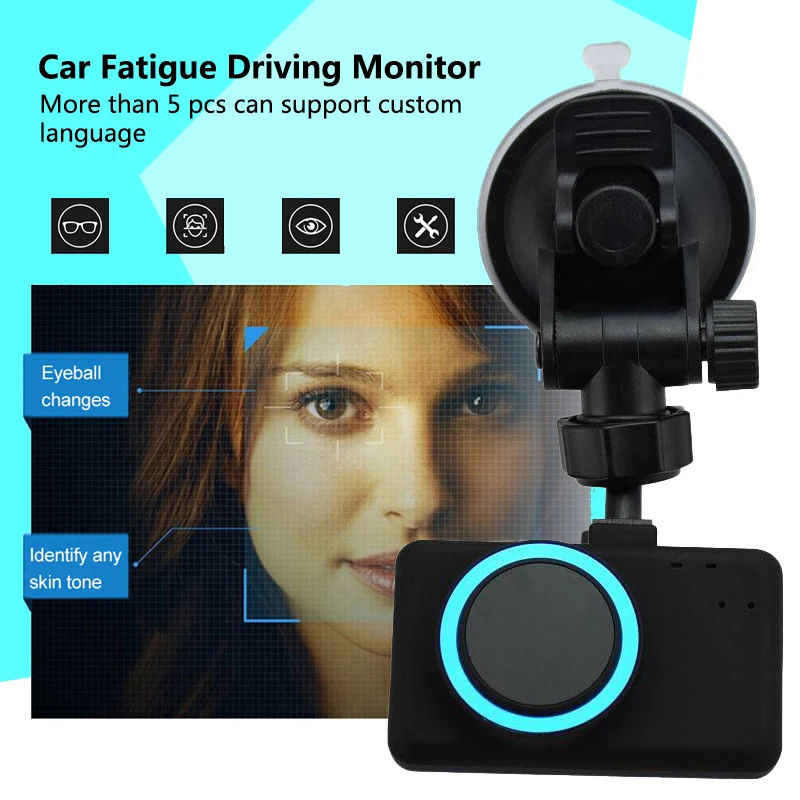 F16 Promemoria anti-sonno Allarme conducente Allarme unidirezionale per avviso di fatica per auto Deice 12V per Fiat Sicurezza di guida sveglia