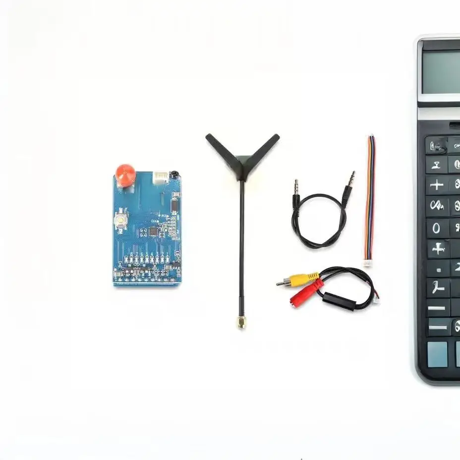 Okulary SKYZONE 1.2G/1.3G VRX 9-kanałowy analogowy odbiornik wideo 1.2G SKYZONE VRX z funkcją głosową, kompatybilne z każdym analogowym wyświetlaczem sygnału.