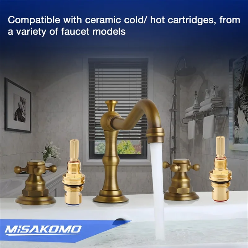 ABRB-Набор картриджей для клапанов 1-001 и латунь 1-002 для холодных широко распространенных картриджей и сердечника клапана с горячим широким расширением