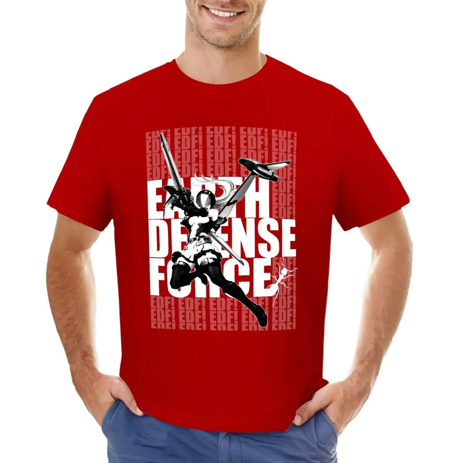 Earth Defense Force (EDF!) - Wing Diver Class T-shirt plus size tops for a boy quick-drying black t-shirts for men