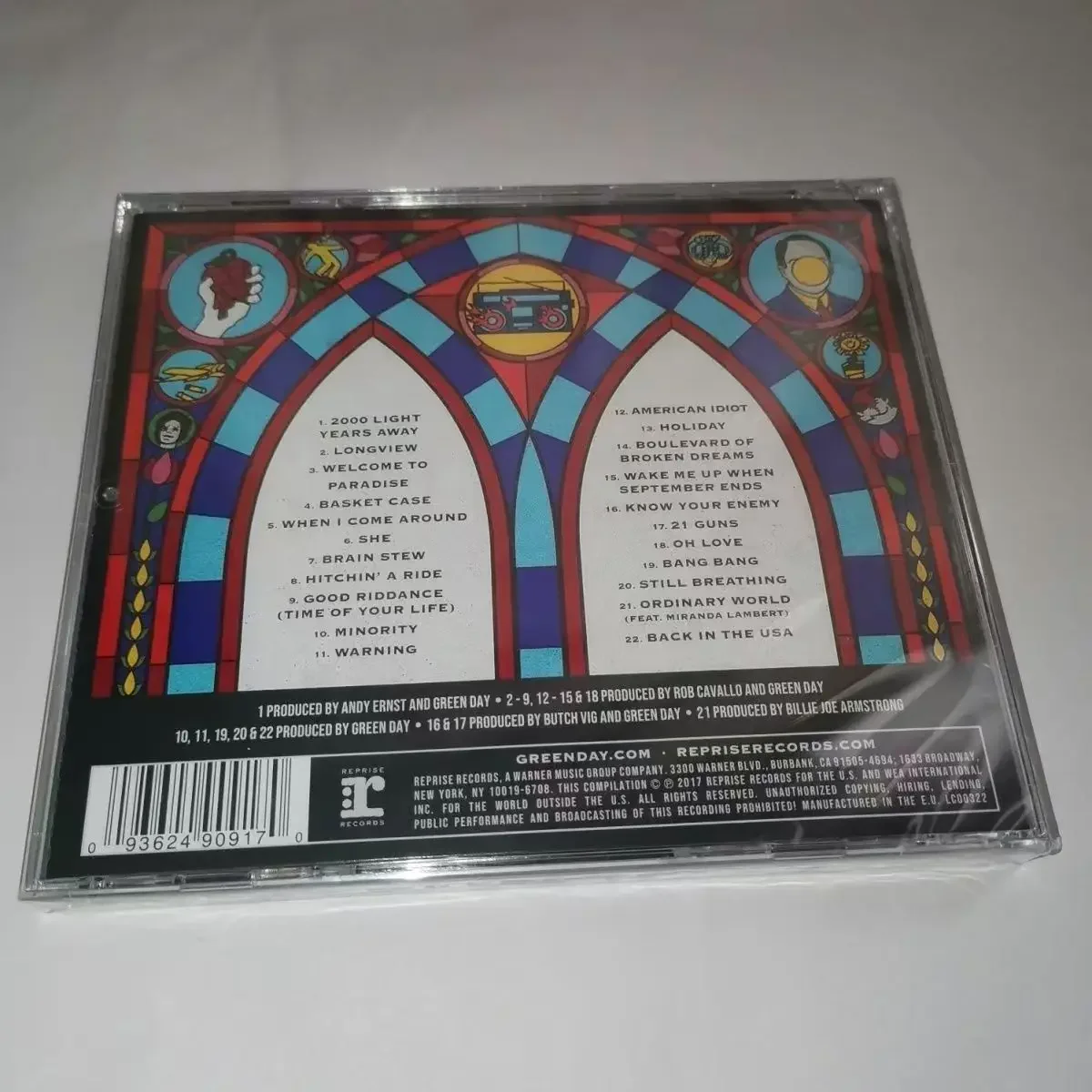 CD de Música de Rock Green Day, Grandes Éxitos, Álbum de la Banda Favorita de Dios, Disco Musical, Bandas Sonoras de Cosplay, Caja de Regalo