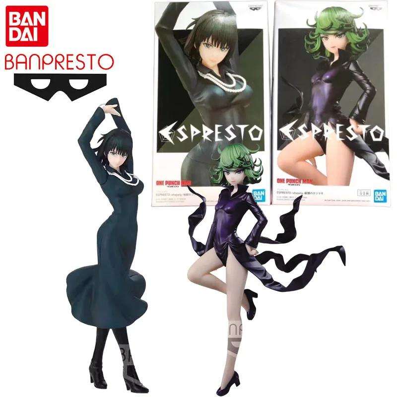 

Оригинальная фигурка аниме Bandai Banpresto ONE PUNCH-MAN, Senritsu No Tatsumaki Fubuki, экшн-игрушки для детей, подарок, Коллекционная модель