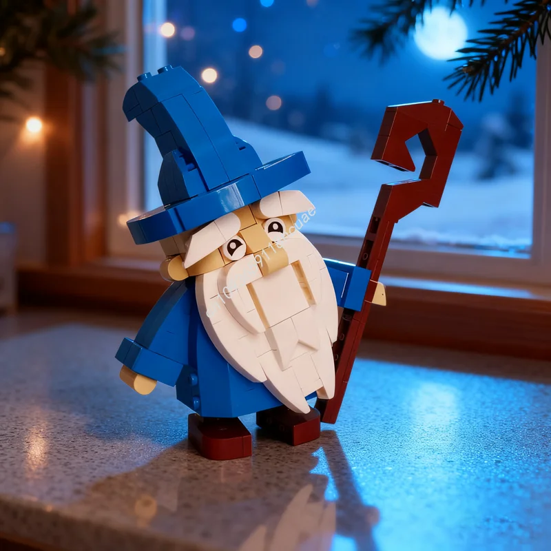 261 pçs moc bonito assistente castado modelo blocos de construção brinquedos construção presente natal montar diy idéia educação aniversário