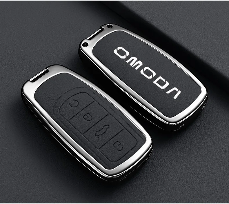Schlüsseletui aus Zinklegierung für Chery Omoda C5 5 9 Phev Premium 2025 2026, Autozubehör, Fernbedienungshülle, Halter, Gehäuse, Schlüsselanhänger – Detail 10
