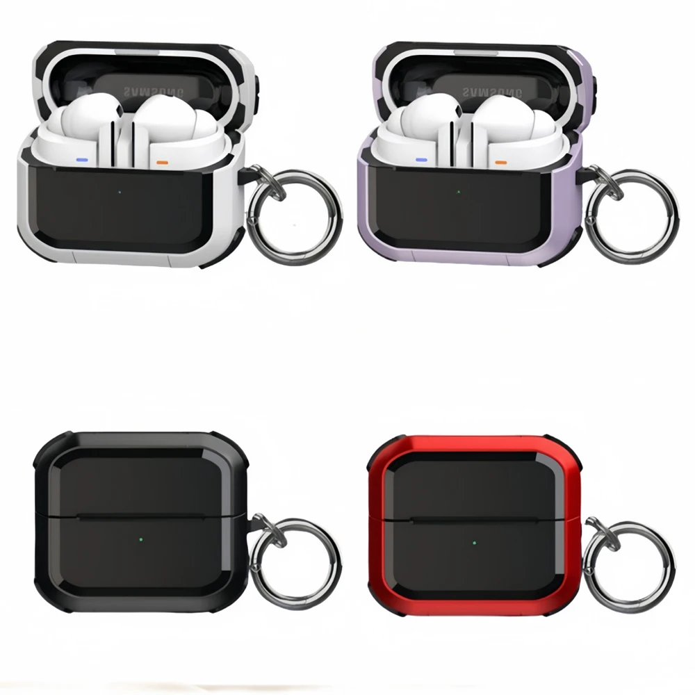 

Matte solid color TPU Case For SAMSUNG Galaxy Buds 3 Wireless Bluetooth Earbuds For Galaxy Buds 3 Pro Case With hook Protective