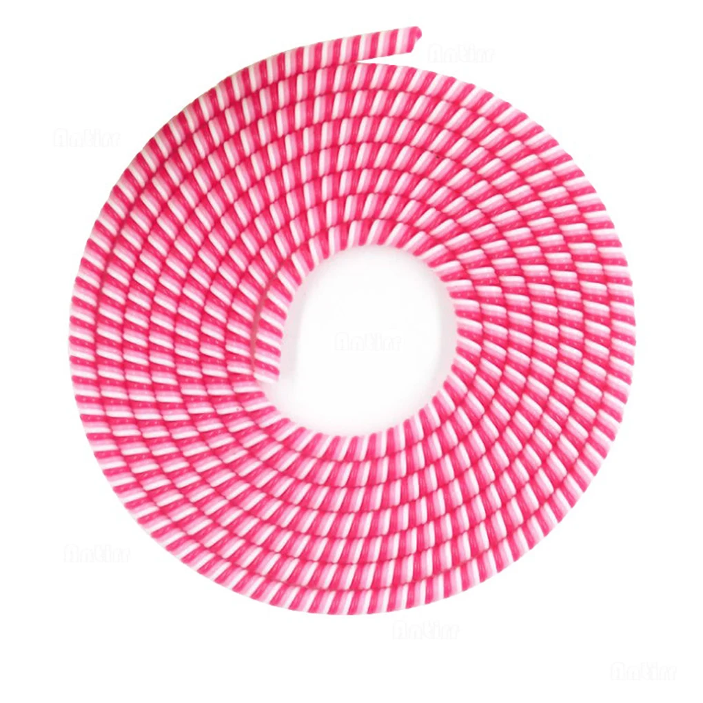 1.5 Meter 3 Color Phone Table Charging Cable Protector TPU Data Transmission Elastic Cord Wrap