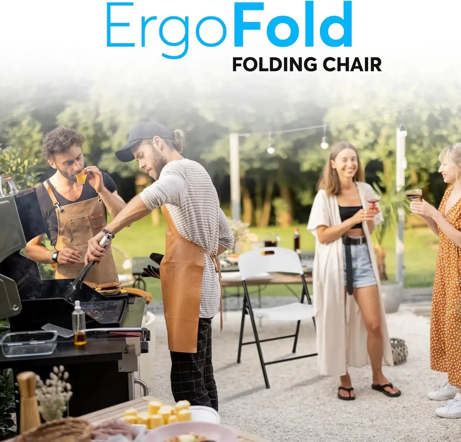 Folding chair, indoor and outdoor plastic commercial stackable folding chair, office, wedding, picnic, kitchen dining