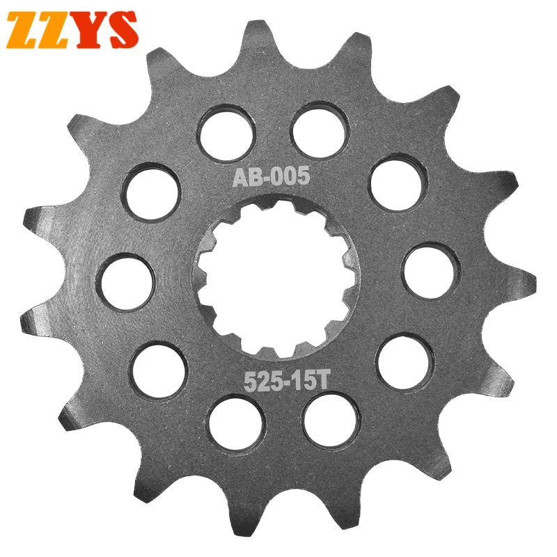 

525 15T 15 Tooth Front Sprocket Gear Staring Wheel Cam For Suzuki GSF650 GSF650S GSF650SA Bandit ABS Traveller GSF 650 2007-2015