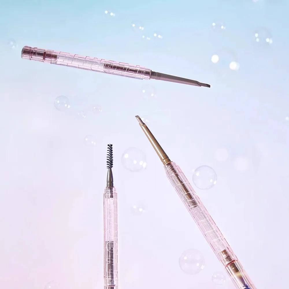 

FLORTTE solid small curved eyebrow pencil long-lasting easy to color ultra-fine eyebrow pencil